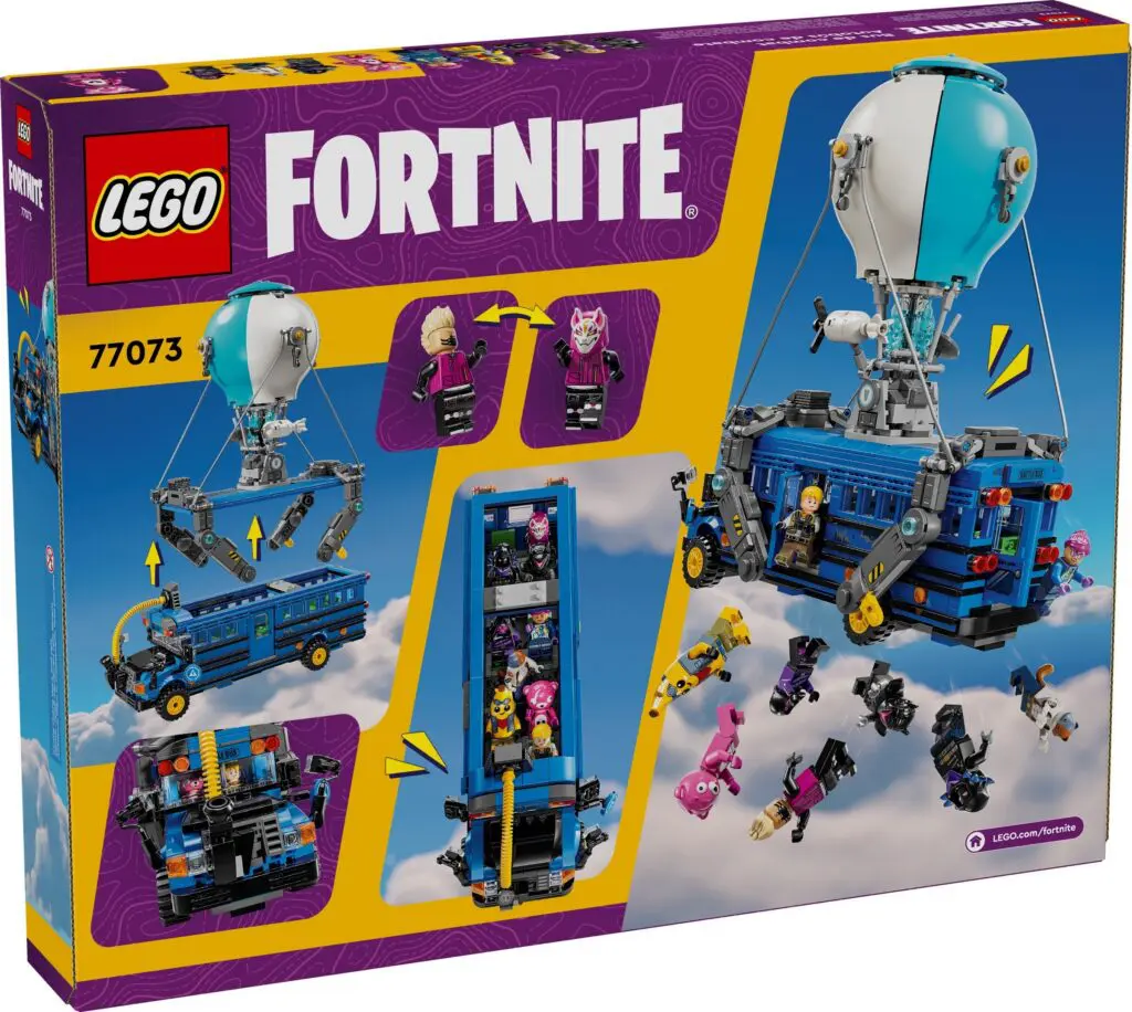 LEGO Fortnite set with characters