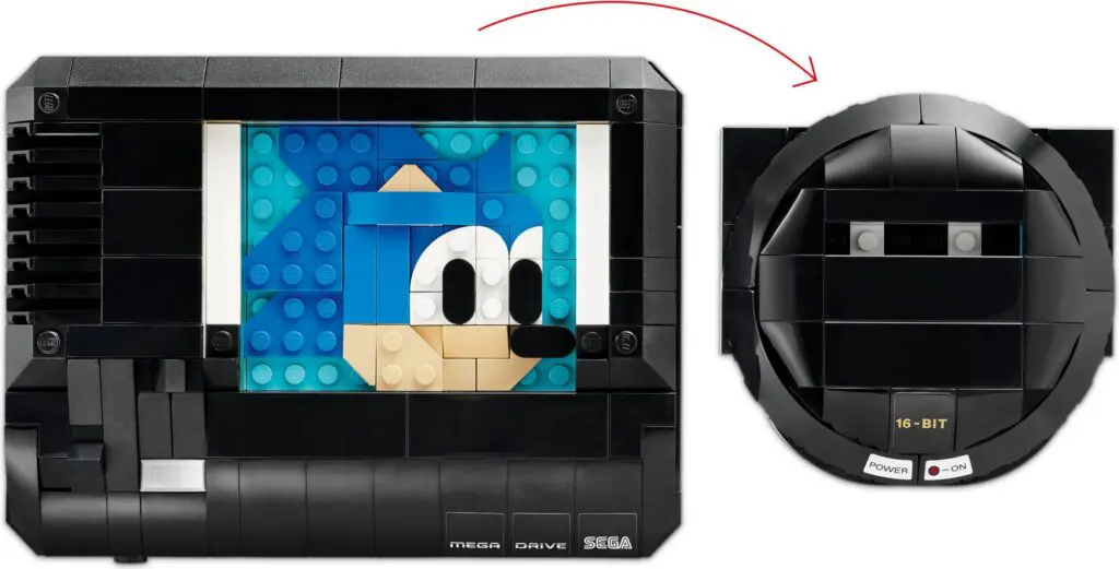 LEGO Sonic and Sega Mega Drive set