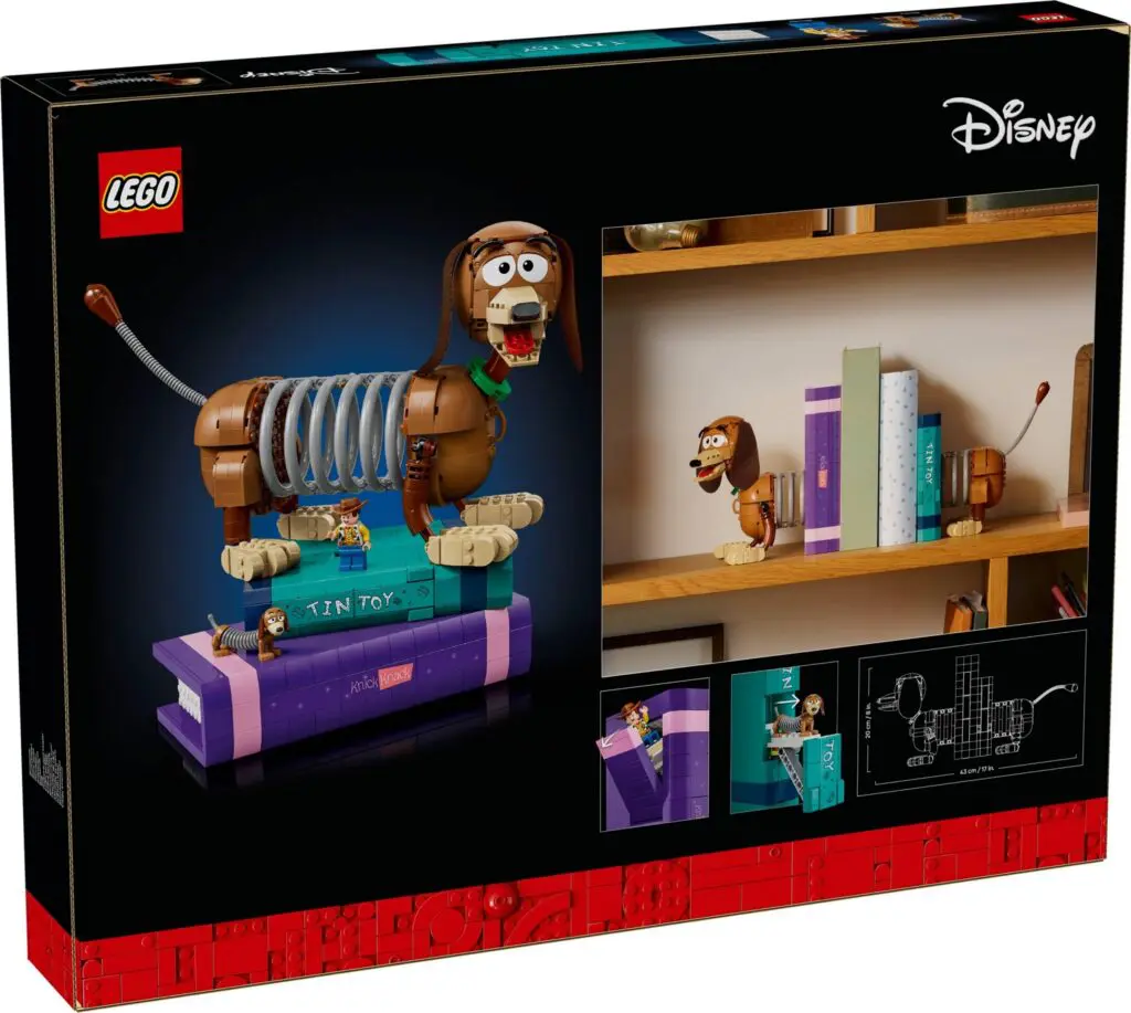 Toy Story LEGO set on shelf