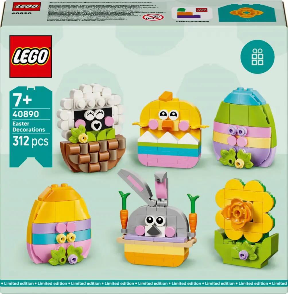 LEGO set with cute Easter designs