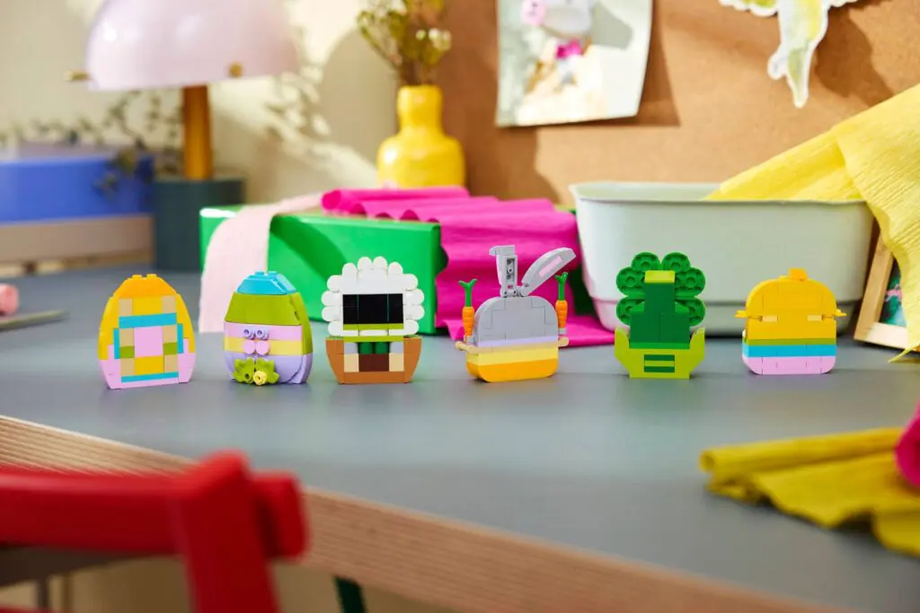 Cute toy collection on a table