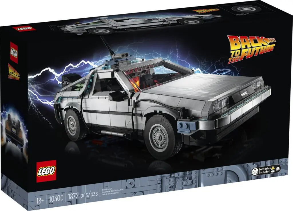 LEGO Icons Back to the Future Time Machine - view 2