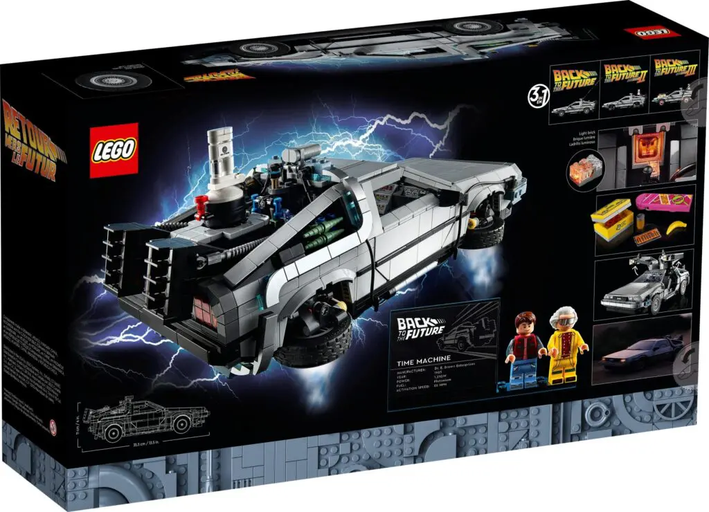 LEGO Icons Back to the Future Time Machine - view 13