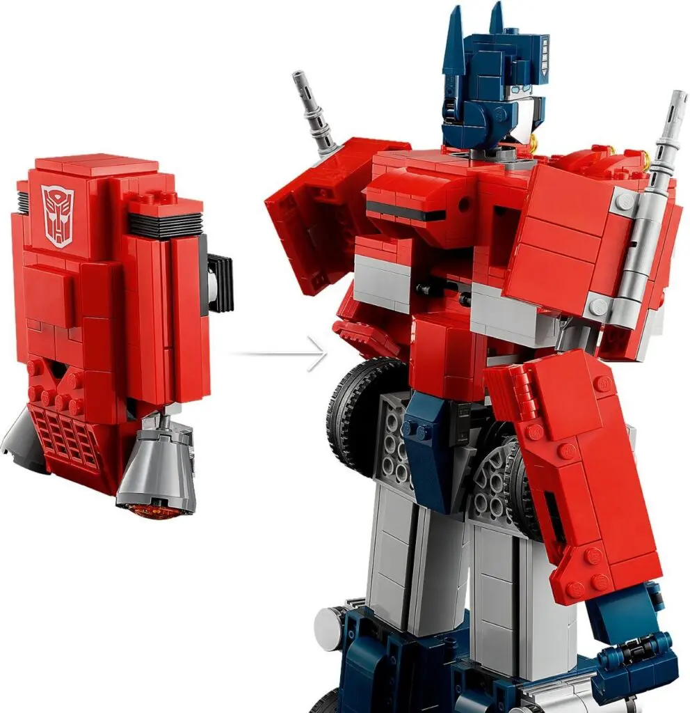 LEGO Icons Optimus Prime - view 8
