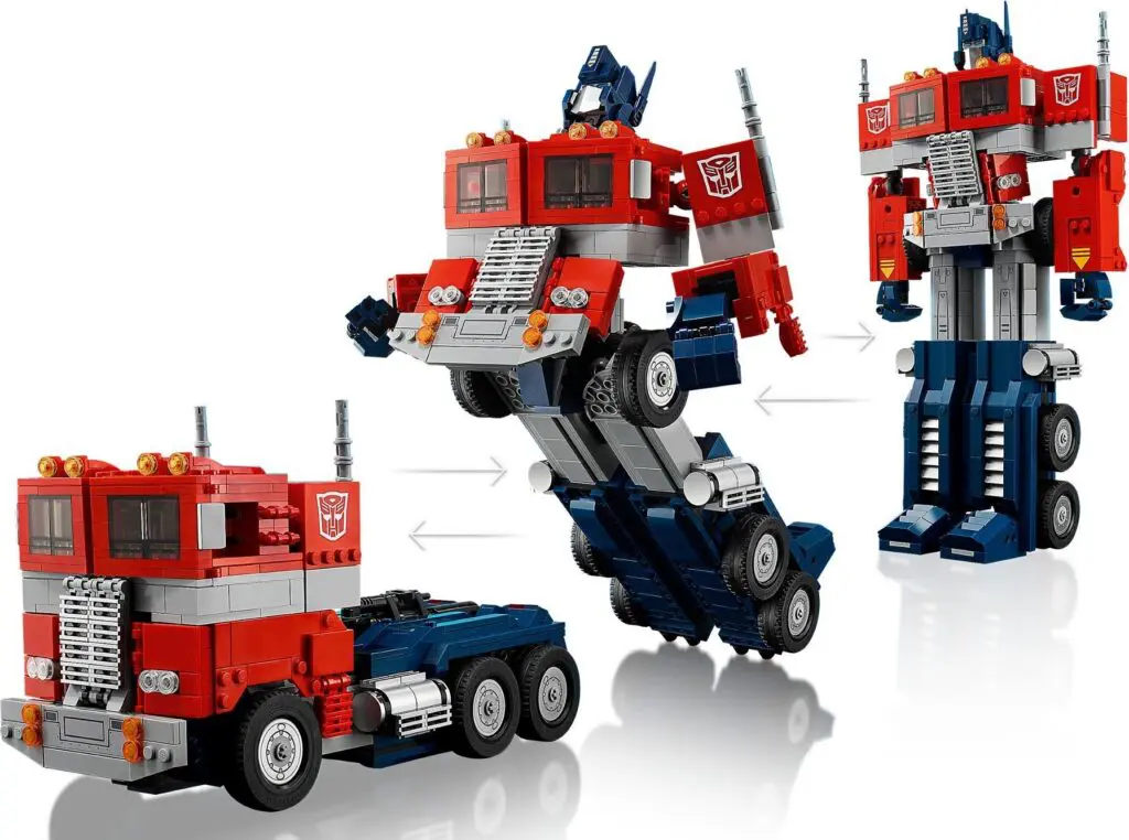 LEGO Icons Optimus Prime - view 9