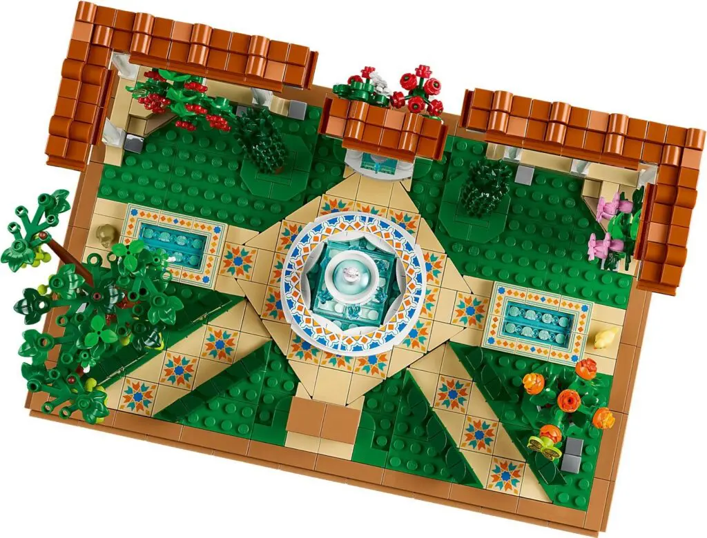 LEGO Icons Fountain Garden - view 9