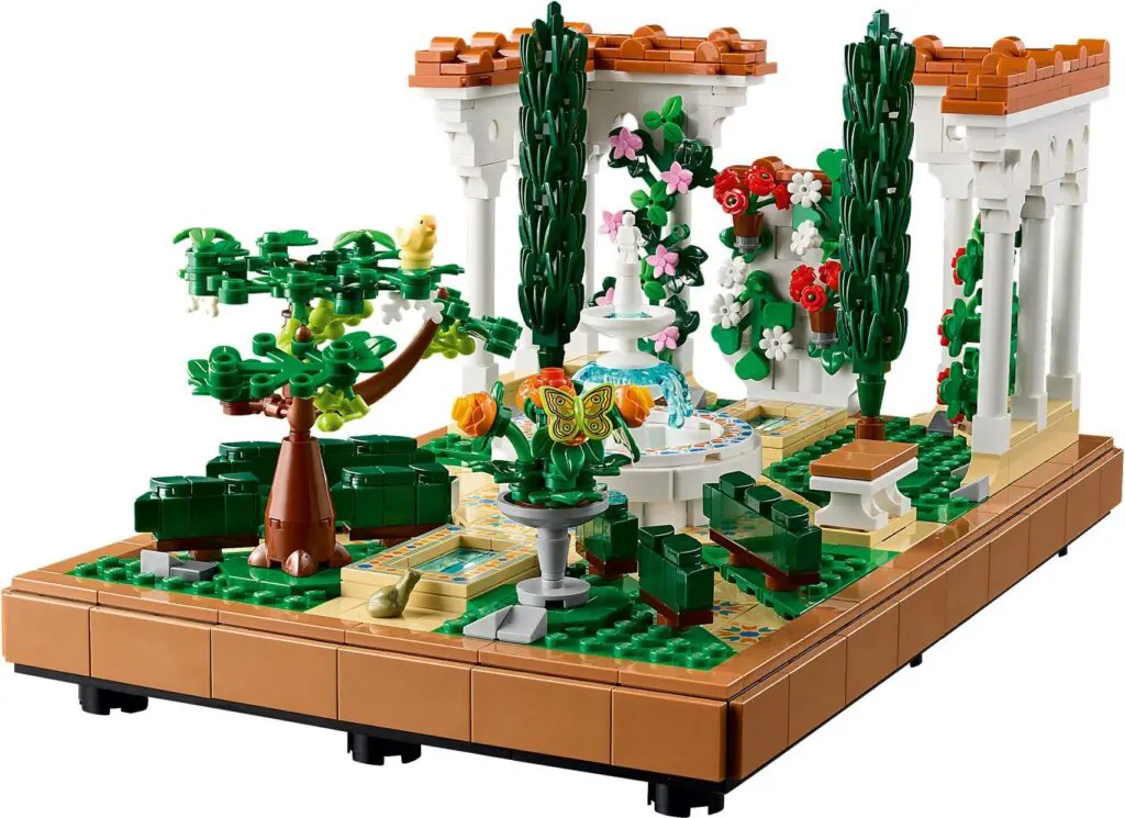 LEGO Icons Fountain Garden - view 10