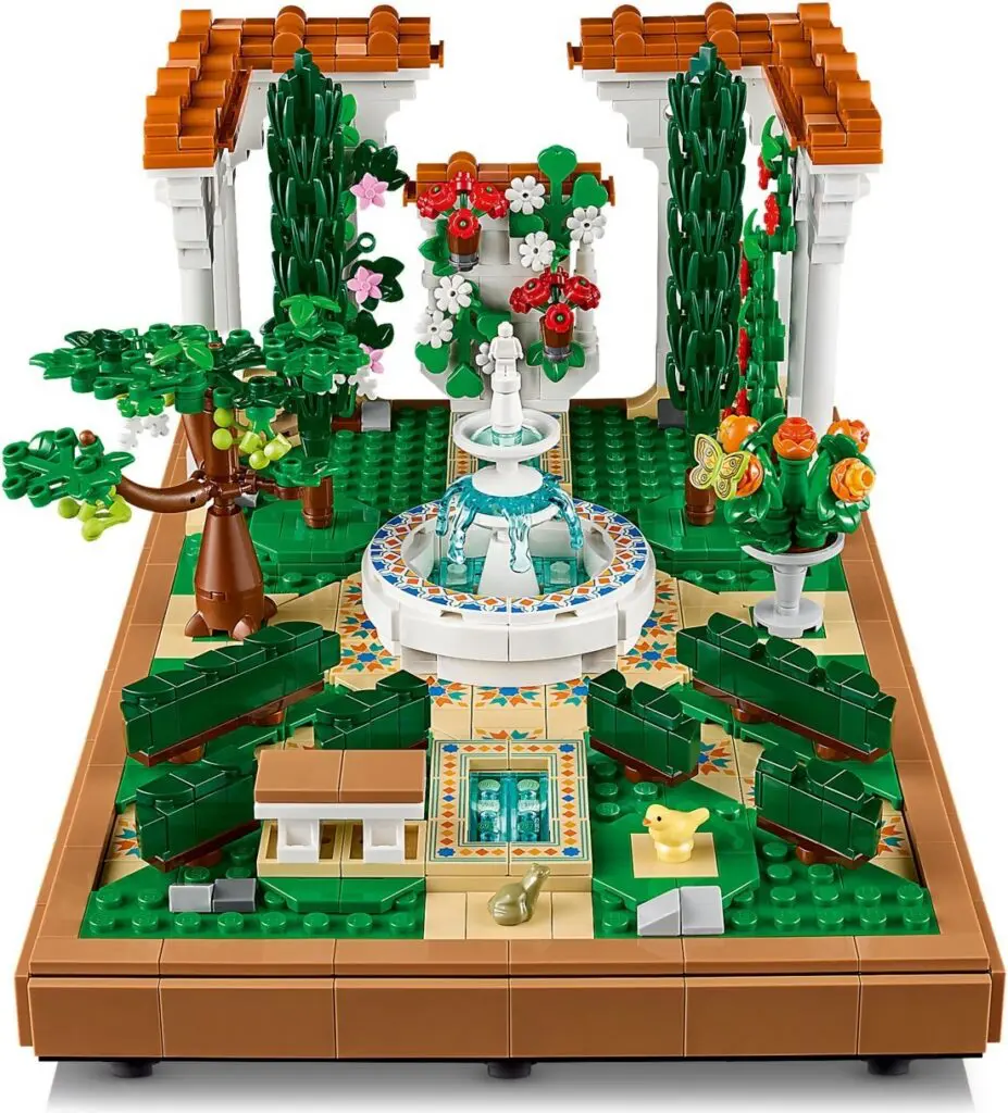 LEGO Icons Fountain Garden - view 11
