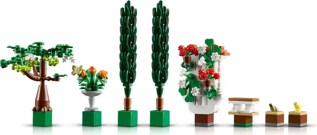 LEGO Icons Fountain Garden - view 12