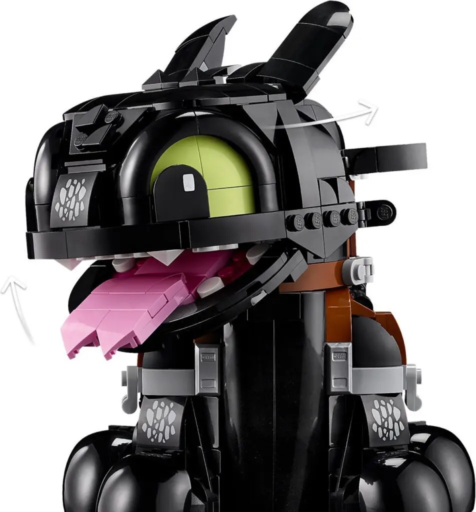 LEGO Icons How to Train Your Dragon: Toothless - view 12