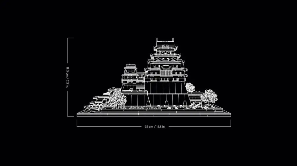 LEGO Architecture Himeji Castle - view 7