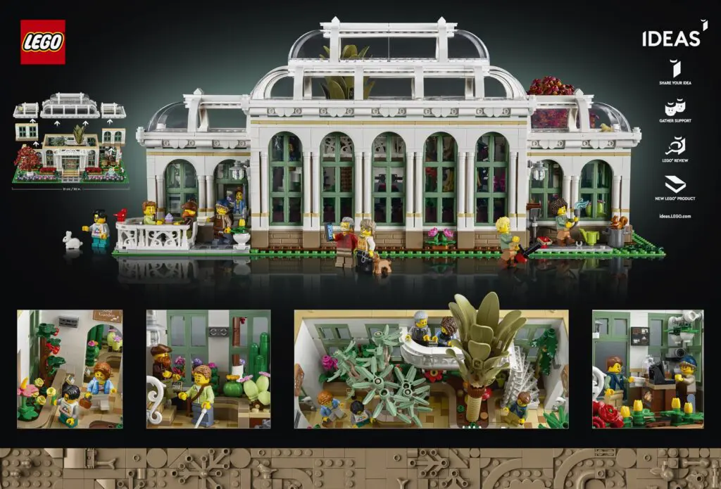 LEGO Ideas The Botanical Garden - view 2