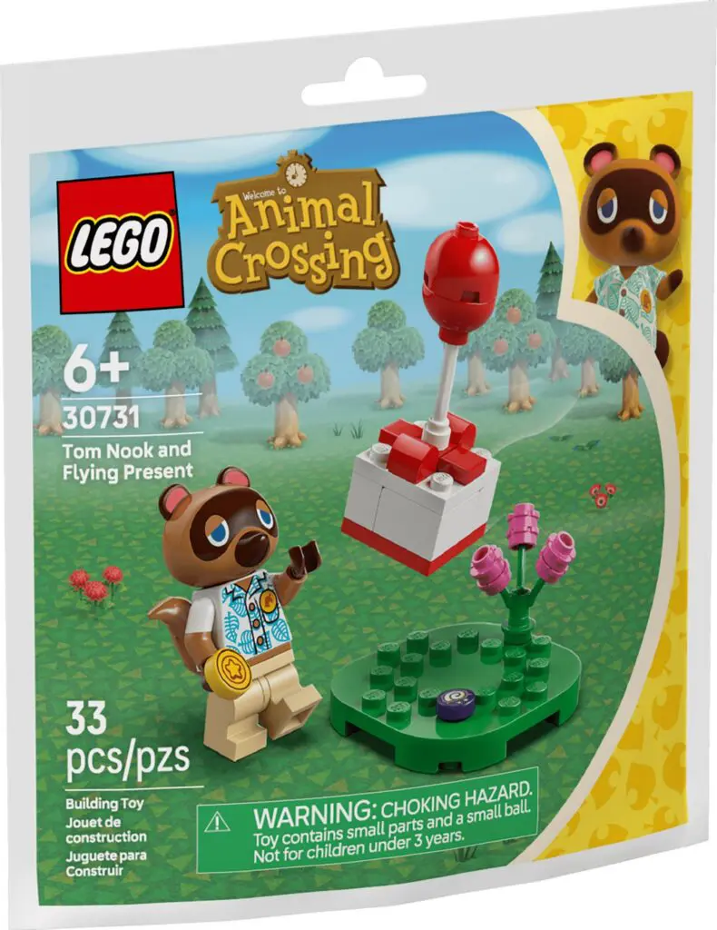 LEGO Animal Crossing Tom Nook and Flying Present - view 3