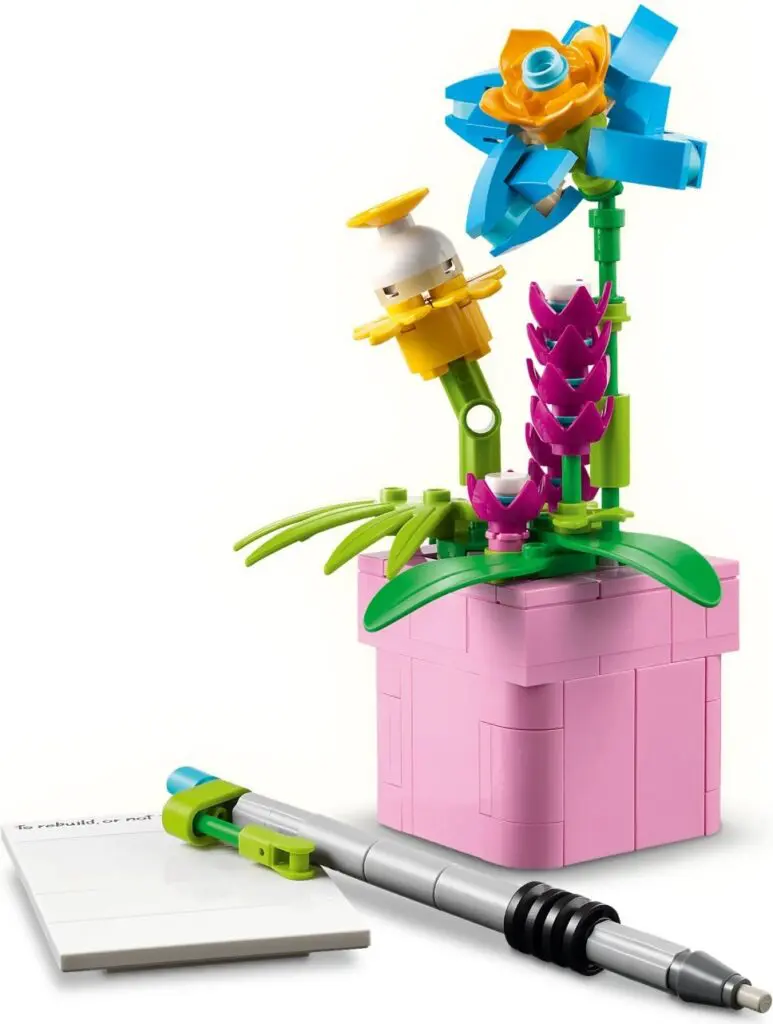 LEGO Creator Typewriter with Flowers - view 9