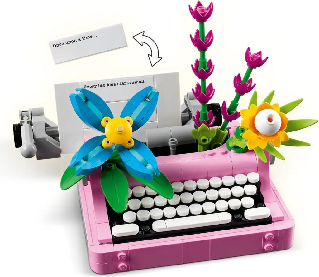 LEGO Creator Typewriter with Flowers - view 11