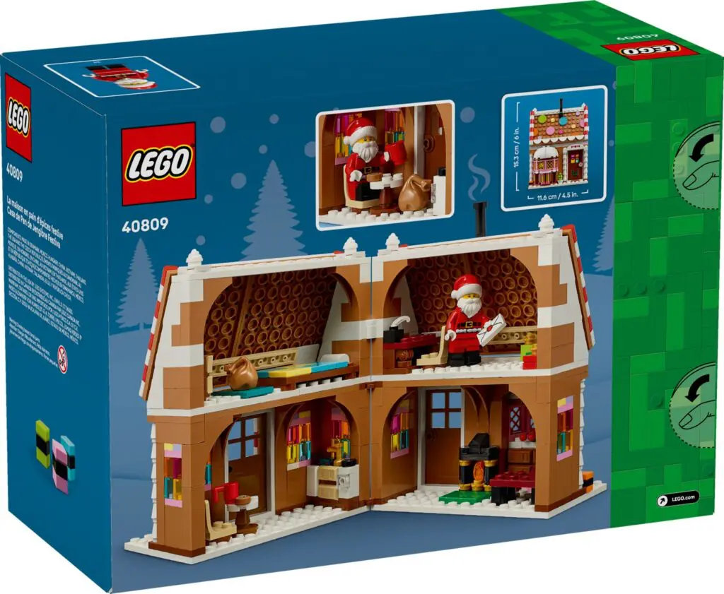 LEGO Seasonal Festive Gingerbread House - view 2