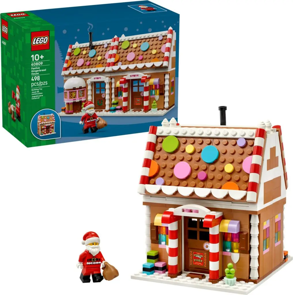 LEGO Seasonal Festive Gingerbread House - view 3