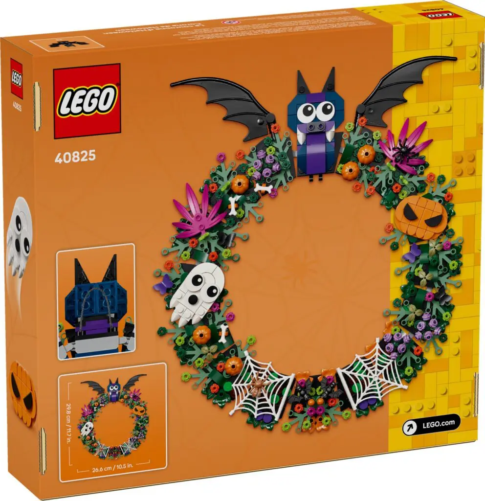 LEGO Seasonal Halloween Wreath - view 3