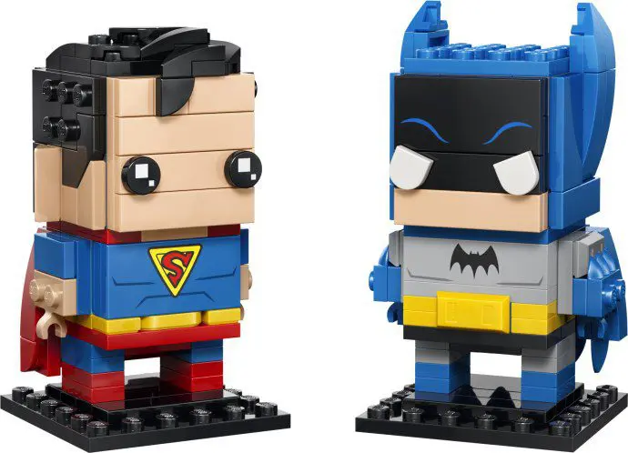 LEGO BrickHeadz Golden Age Superman and Batman