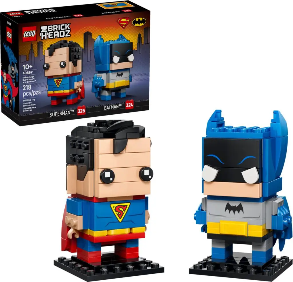LEGO BrickHeadz Golden Age Superman and Batman - view 11