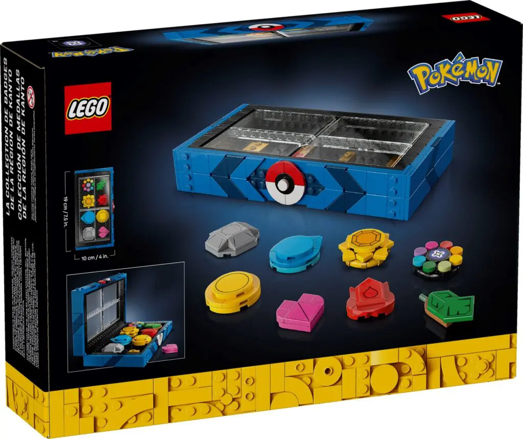 LEGO Pokémon Kanto Region Badge Collection - view 3