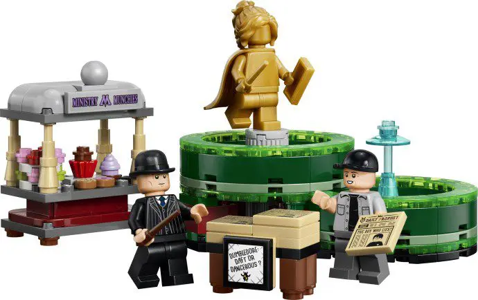 LEGO Harry Potter Ministry Munchies & The Daily Prophet Stands