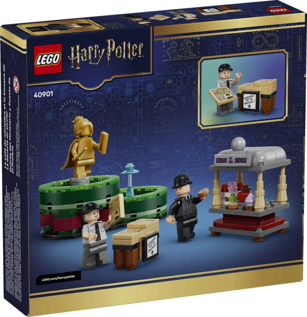 LEGO Harry Potter Ministry Munchies & The Daily Prophet Stands - view 2