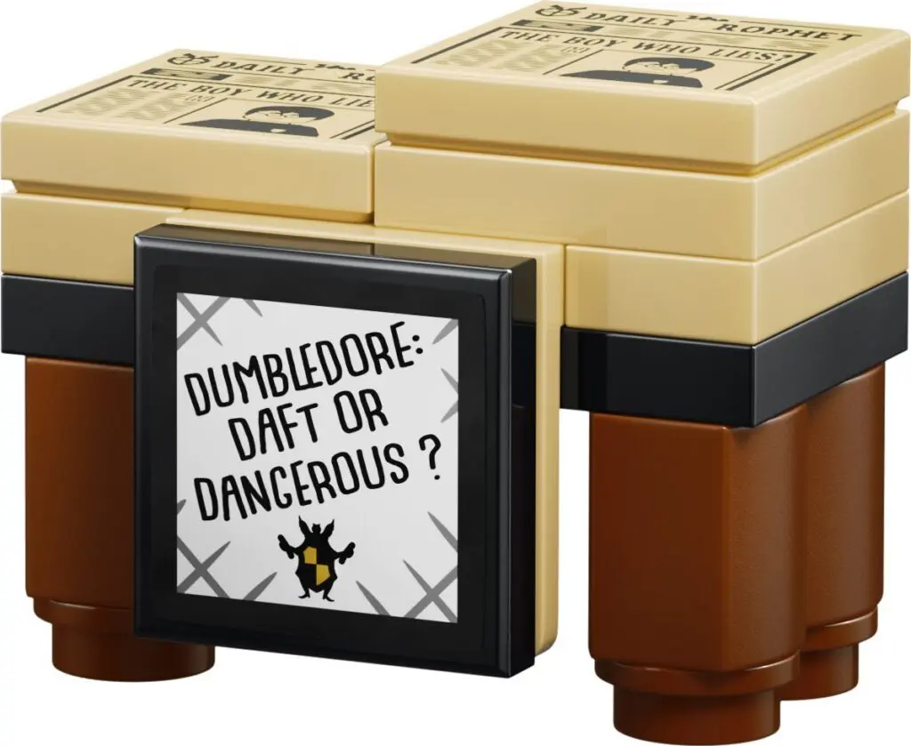 LEGO Harry Potter Ministry Munchies & The Daily Prophet Stands - view 3