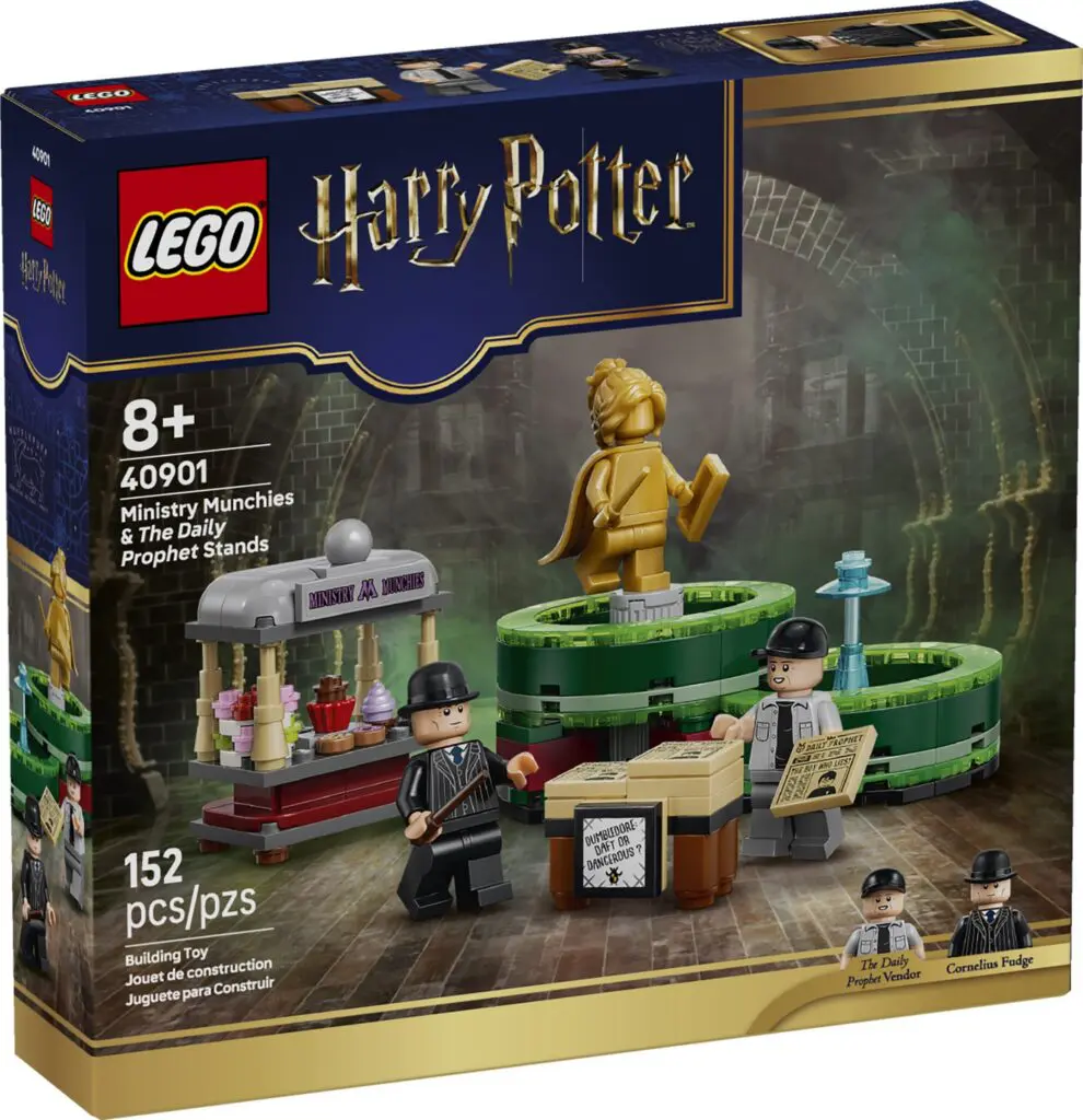LEGO Harry Potter Ministry Munchies & The Daily Prophet Stands - view 6