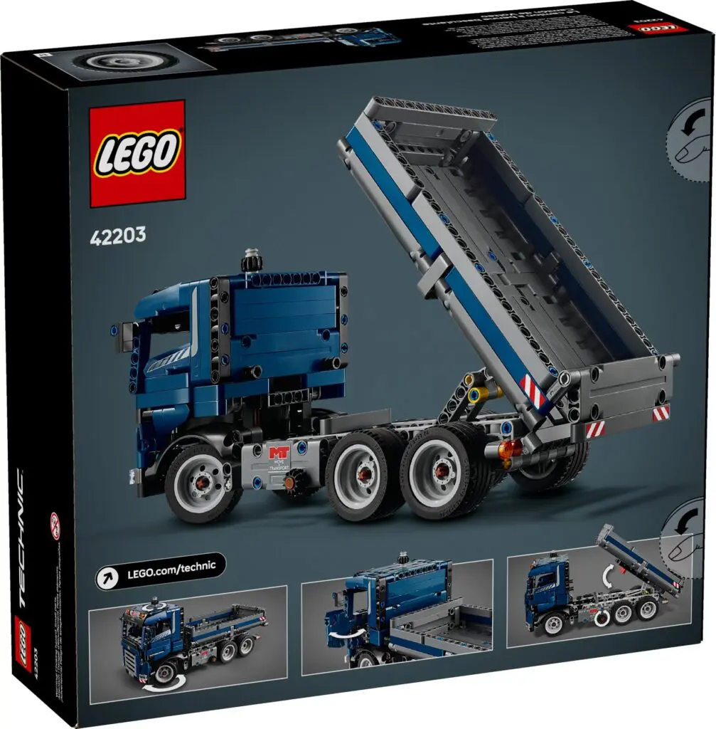 LEGO Technic Tipping Dump Truck - view 2