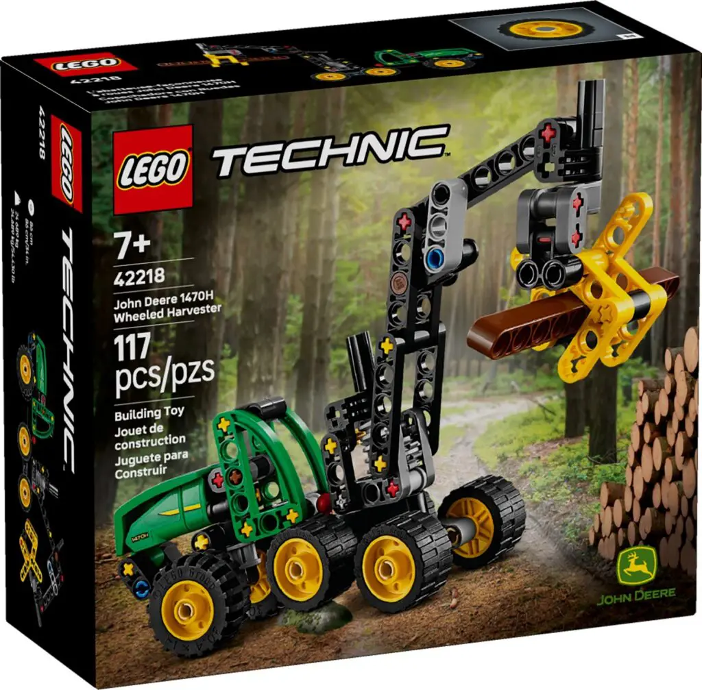 LEGO Technic John Deere 1470H Wheeled Harvester - view 2