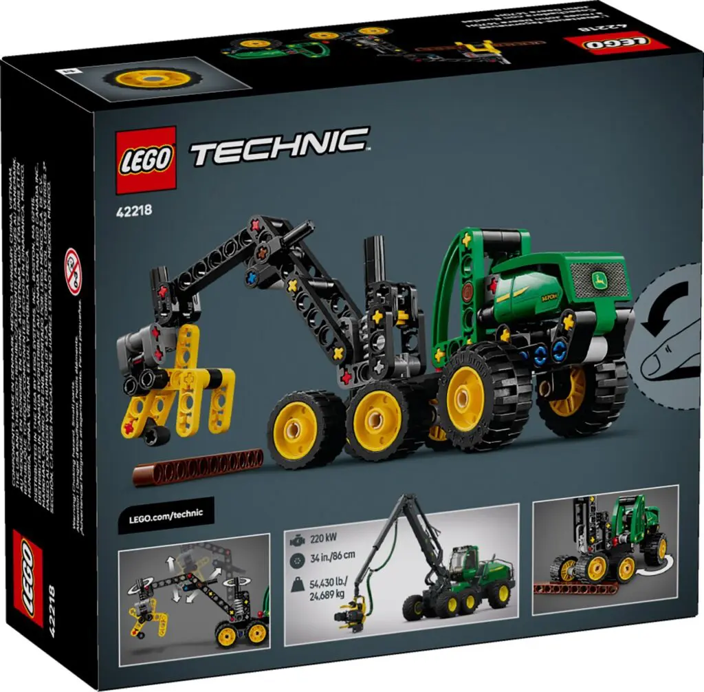 LEGO Technic John Deere 1470H Wheeled Harvester - view 3