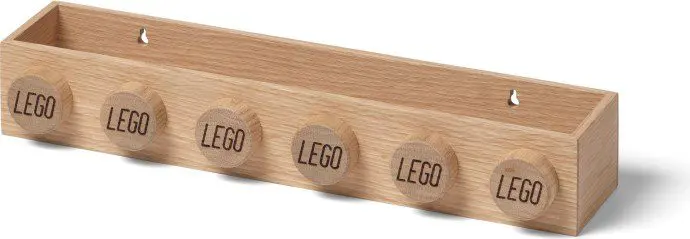 LEGO Gear Wooden Book Rack Light Oak