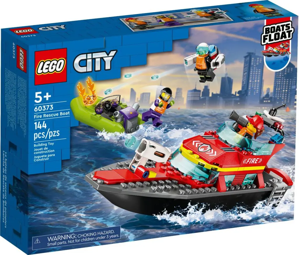 LEGO City Fire Rescue Boat - view 2