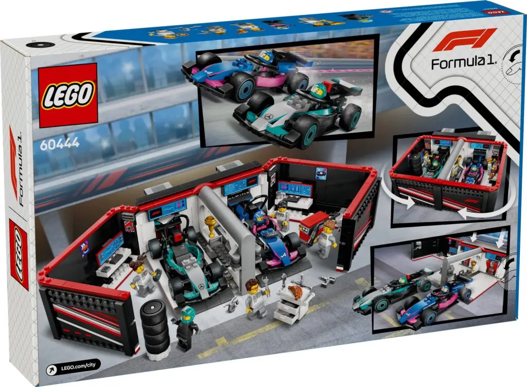 LEGO City F1 Garage & Mercedes-AMG & Alpine Cars - view 2