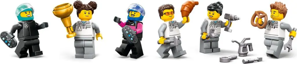 LEGO City F1 Garage & Mercedes-AMG & Alpine Cars - view 4