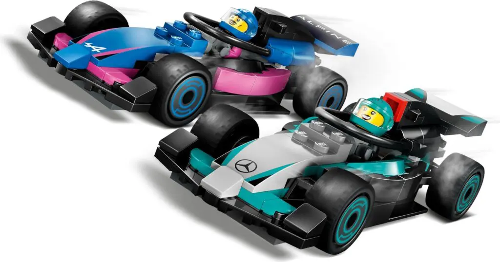 LEGO City F1 Garage & Mercedes-AMG & Alpine Cars - view 6