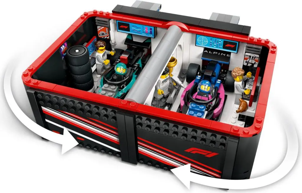 LEGO City F1 Garage & Mercedes-AMG & Alpine Cars - view 7