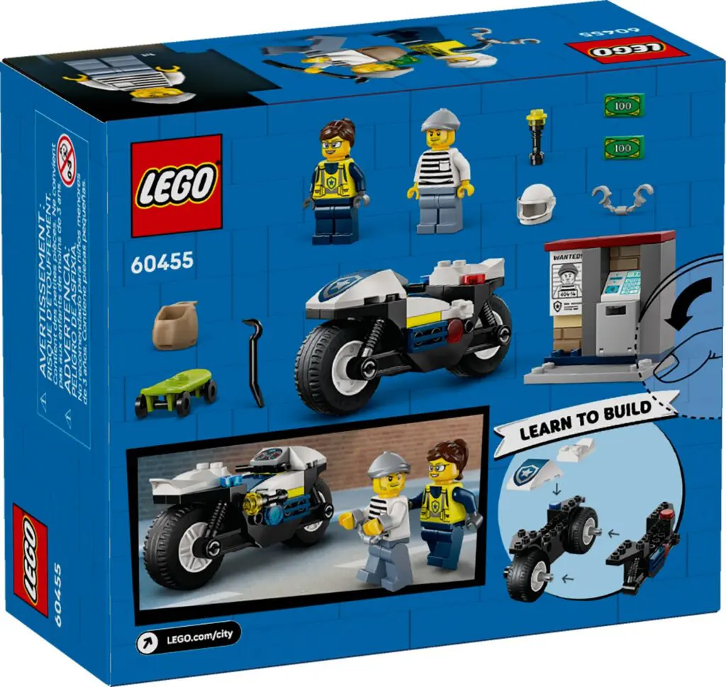 LEGO City Police Motorcycle - view 2