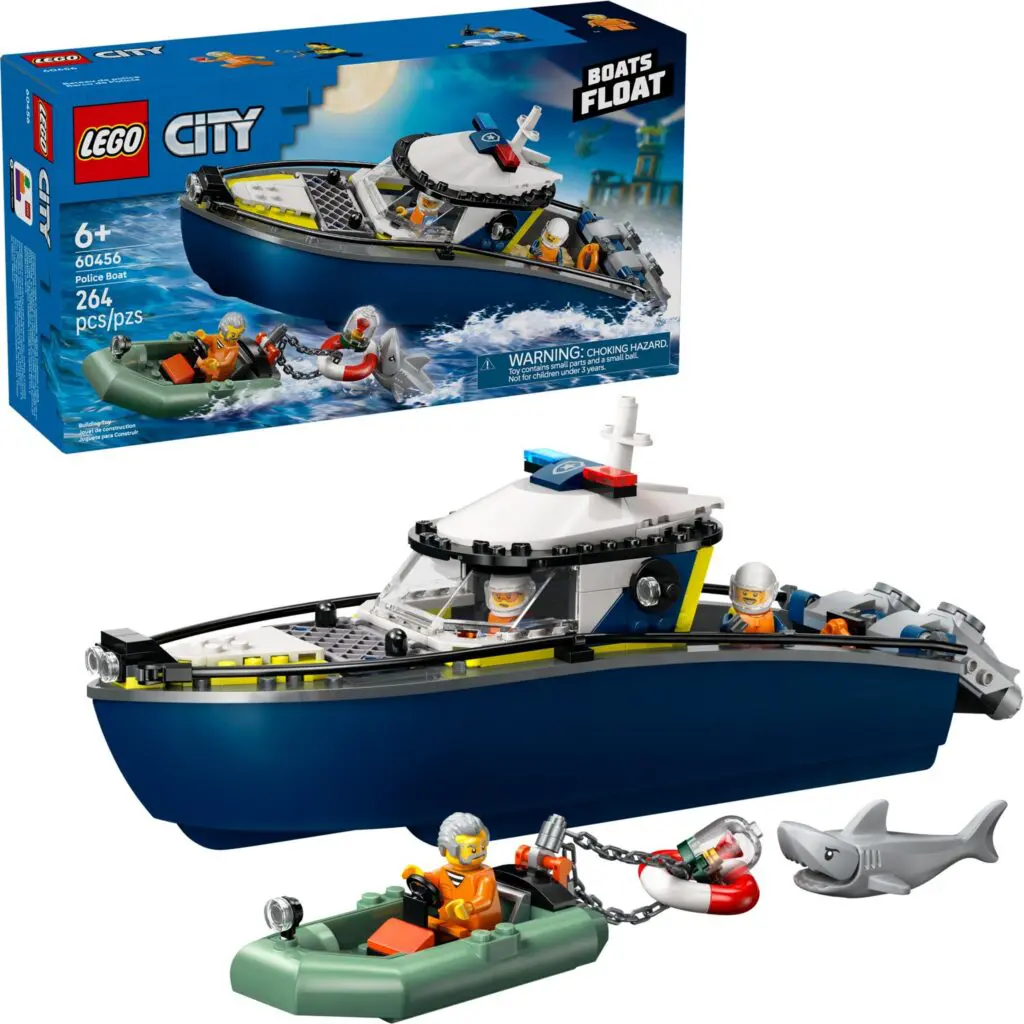 LEGO City Police Boat - view 3
