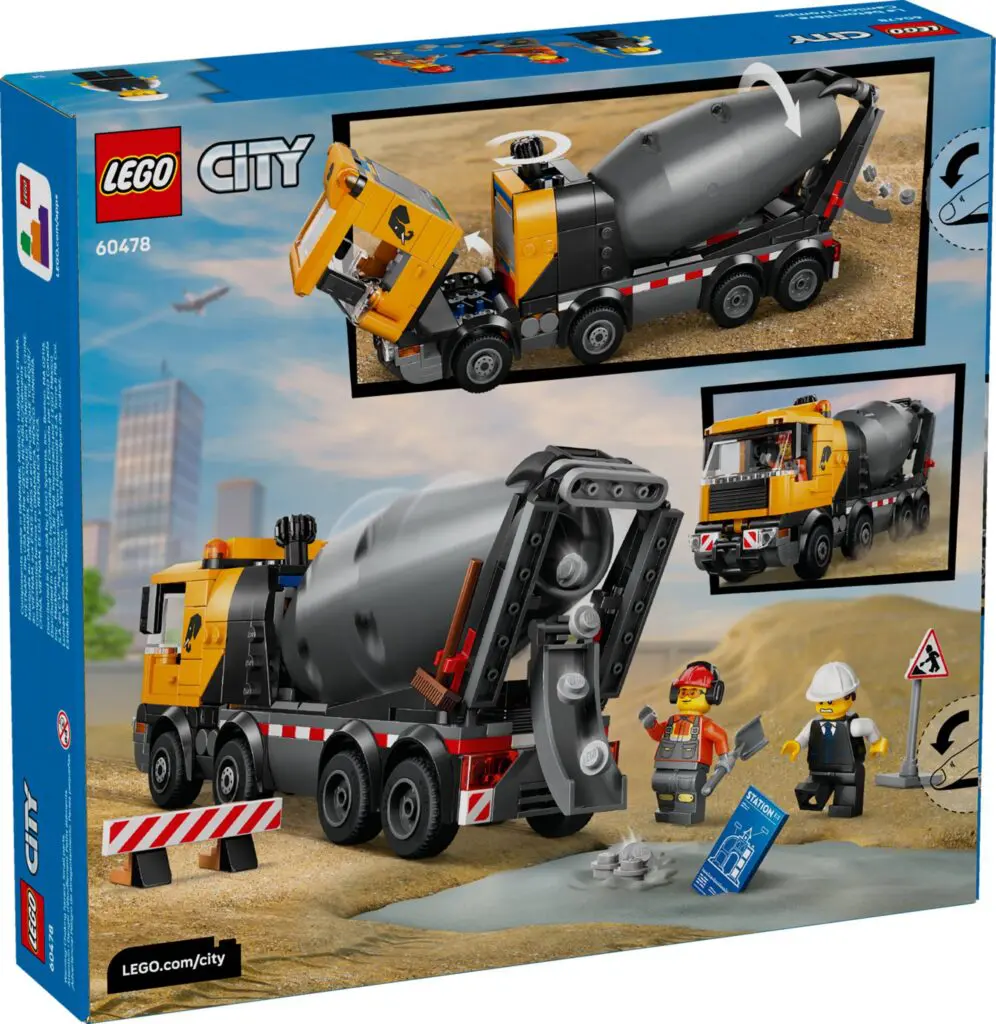 LEGO City Cement Mixer - view 2
