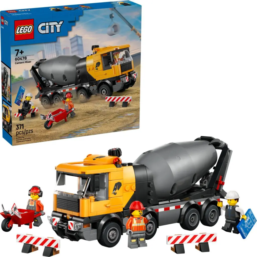 LEGO City Cement Mixer - view 3