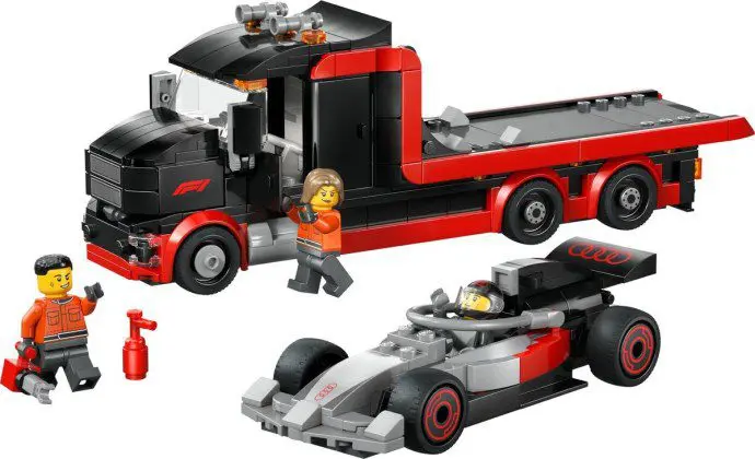LEGO City F1 Display Truck with Audi F1 Race Car