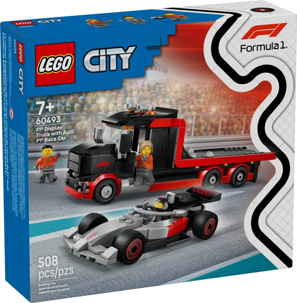 LEGO City F1 Display Truck with Audi F1 Race Car - view 2