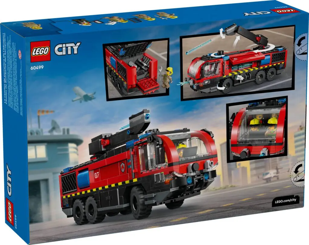 LEGO City Airport Fire Truck - view 2