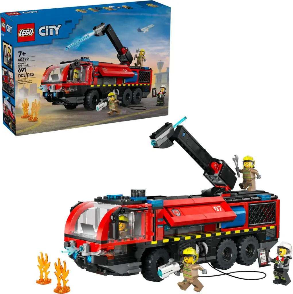 LEGO City Airport Fire Truck - view 3