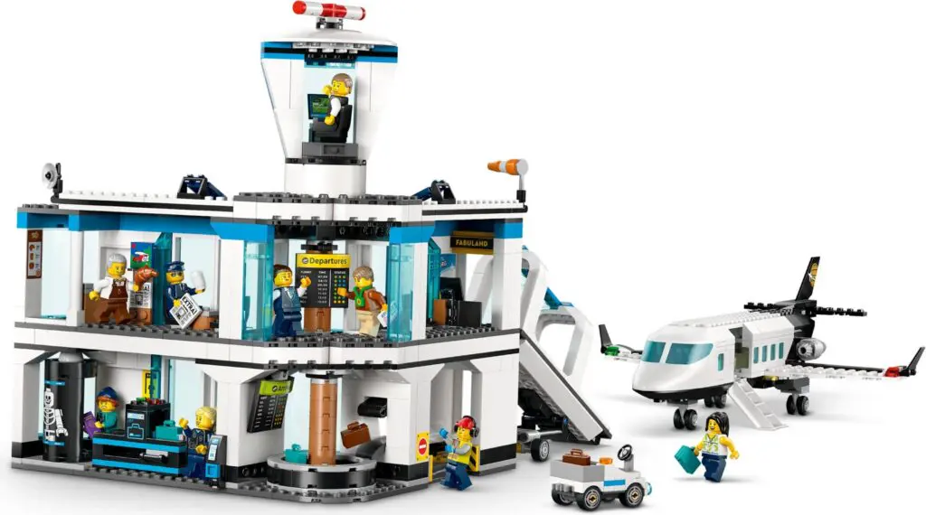 LEGO City Airport with Airplane - view 10