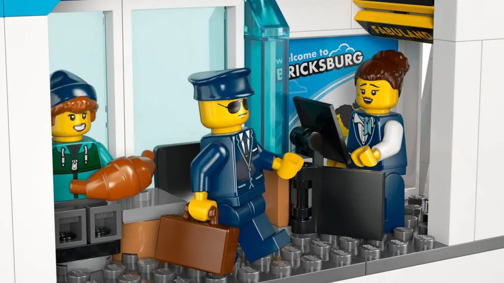LEGO City Airport with Airplane - view 12
