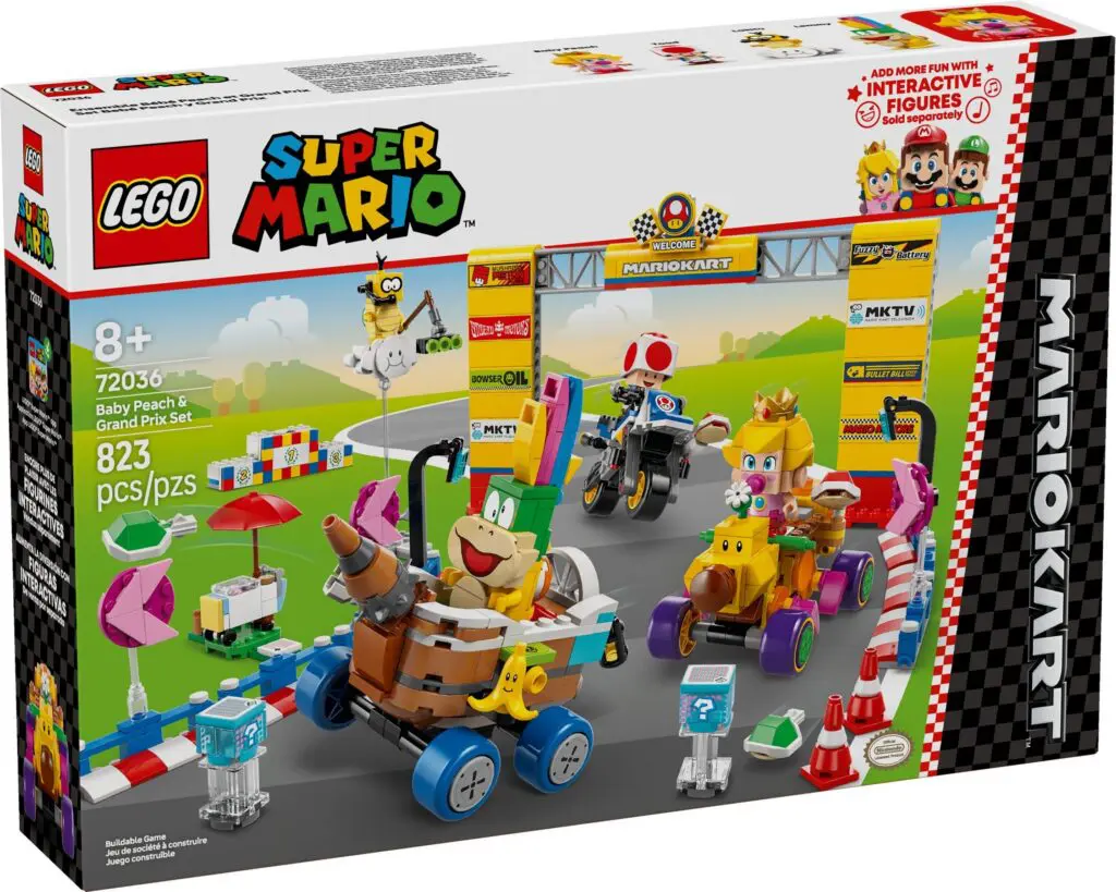 LEGO Super Mario Baby Peach & Grand Prix Set - view 2