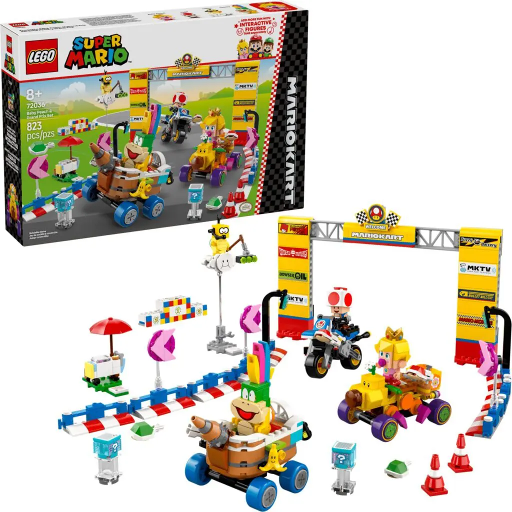 LEGO Super Mario Baby Peach & Grand Prix Set - view 4